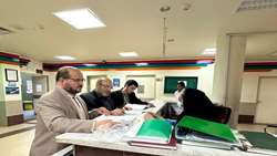 بازدید بازرس کل آذربایجان شرقی از بیمارستان علامه جعفری شهرستان ورزقان